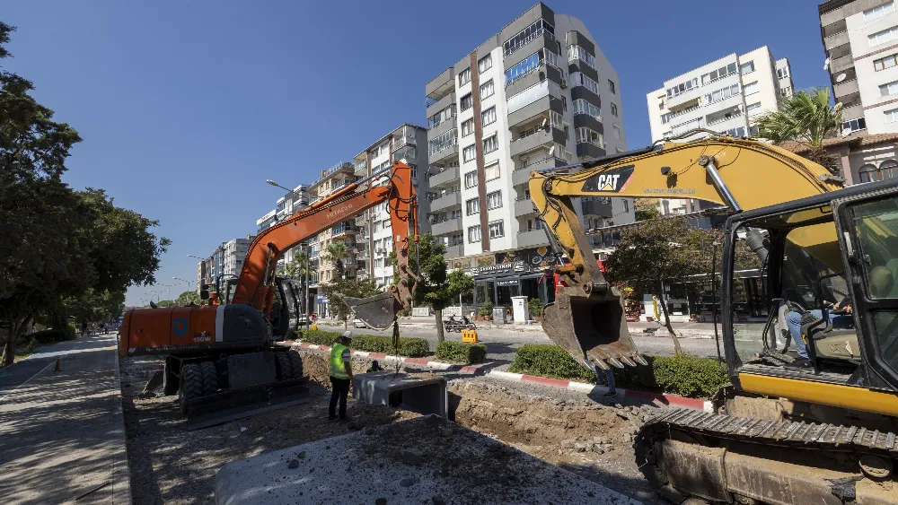 Bergama’da taşkın riskine karşı yeni hat