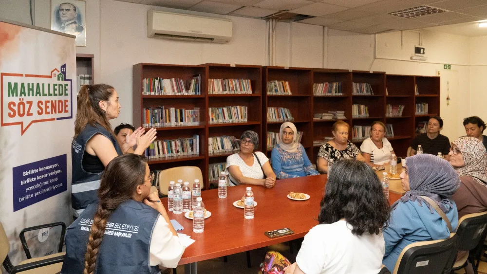 Büyükşehir, “Mahallede Söz Sende” programına devam ediyor