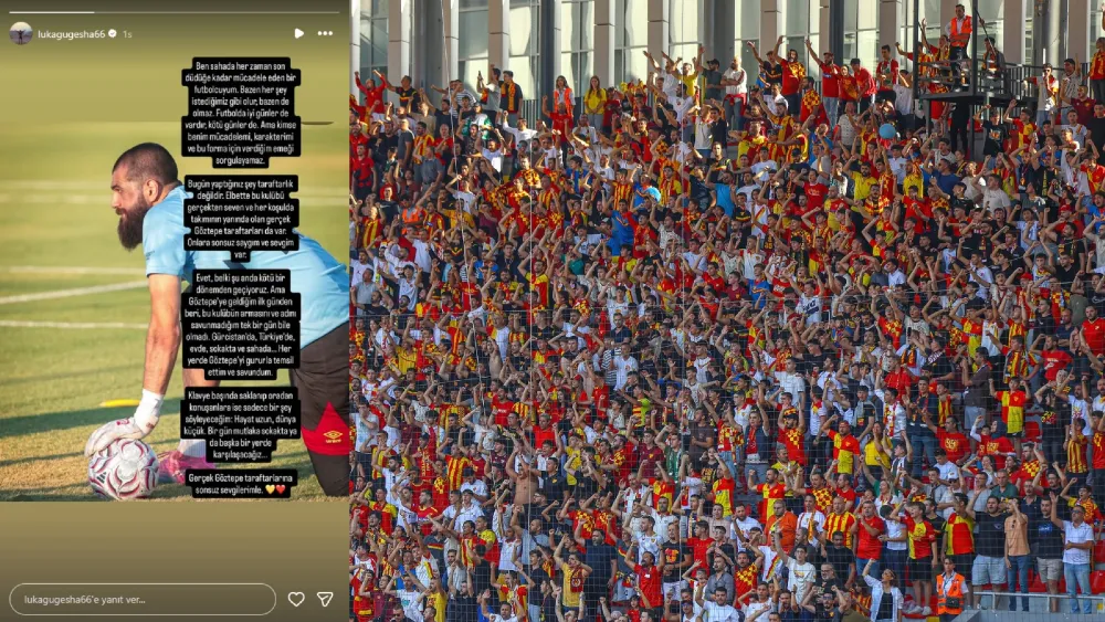 Göztepeli kaleci Gugeshashvili’den kendisini ıslıklayan taraftarlara mesaj: Elbet bir yerde karşılaşacağız!