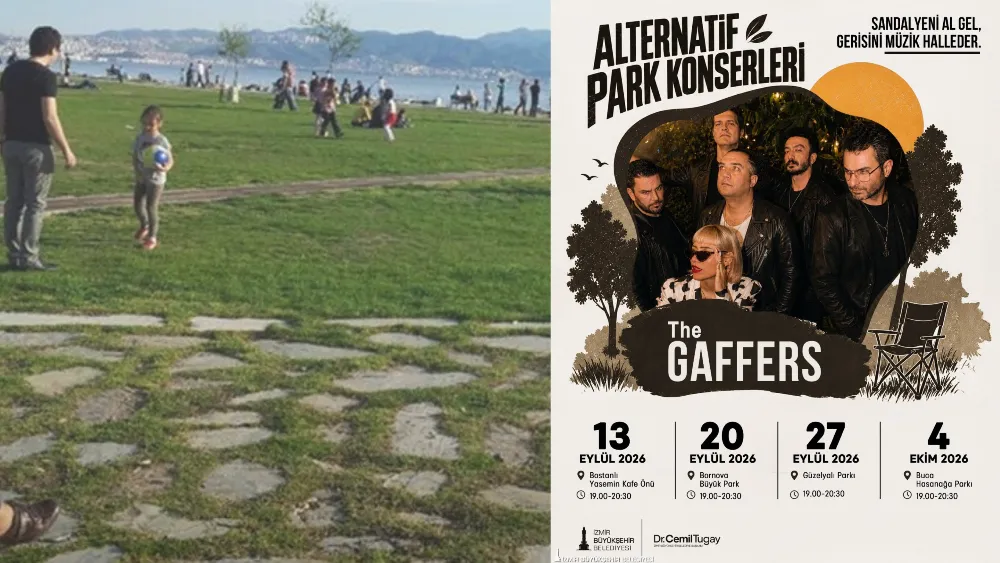 Parklar müzikle dolacak: İzmir’de "Alternatif Park Konserleri" başlıyor