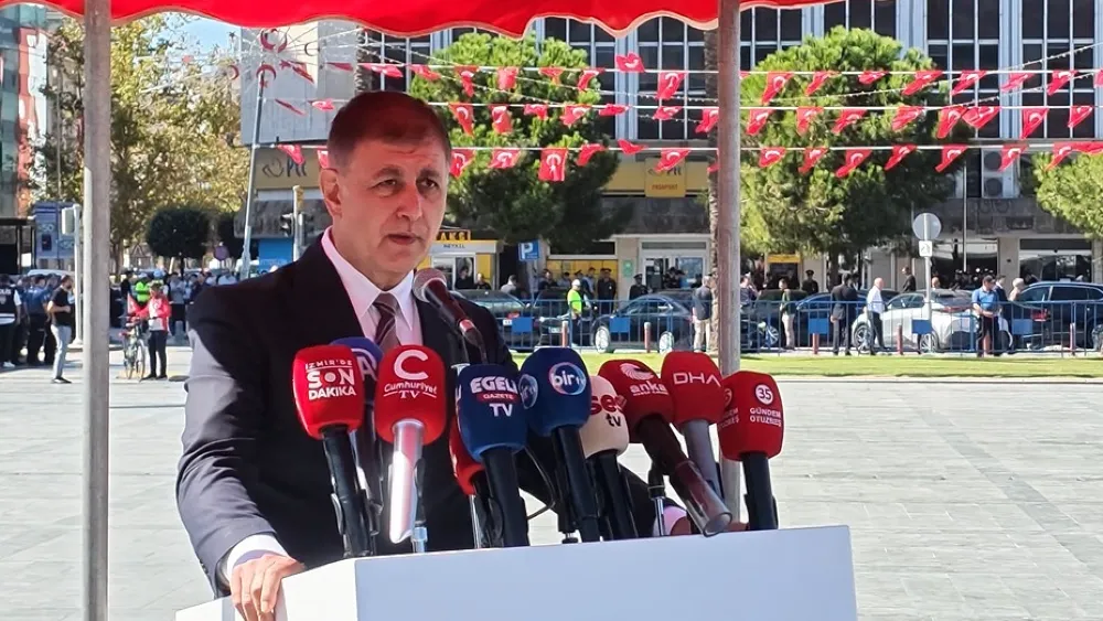 Başkan Cemil Tugay: Yüzlerce yıl önce de buradaydık, bugün de buradayız, yarın da çocuklarımız, evlatlarımız burada olacak!