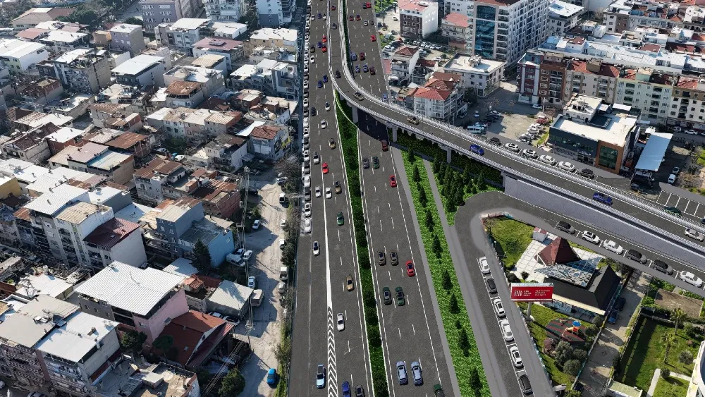 Girne ile Nazım Hikmet Bulvarı kesintisiz bağlanıyor: Karşıyaka’ya yeni üst geçit