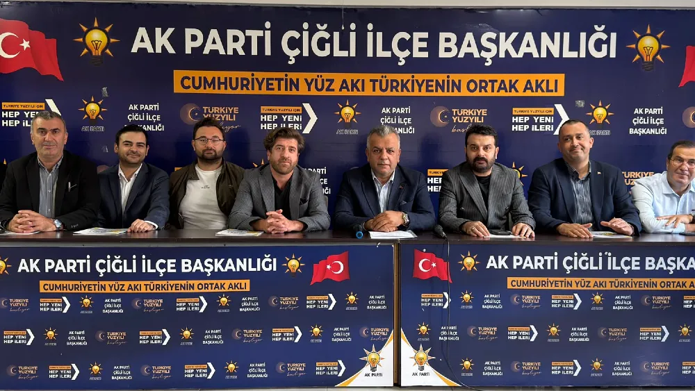 AK Parti Çiğli İlçe Başkanı Özdemir'den Yıldız'a destek: Dün olduğu gibi bugün de yarın da Çiğli’nin yanındayız'