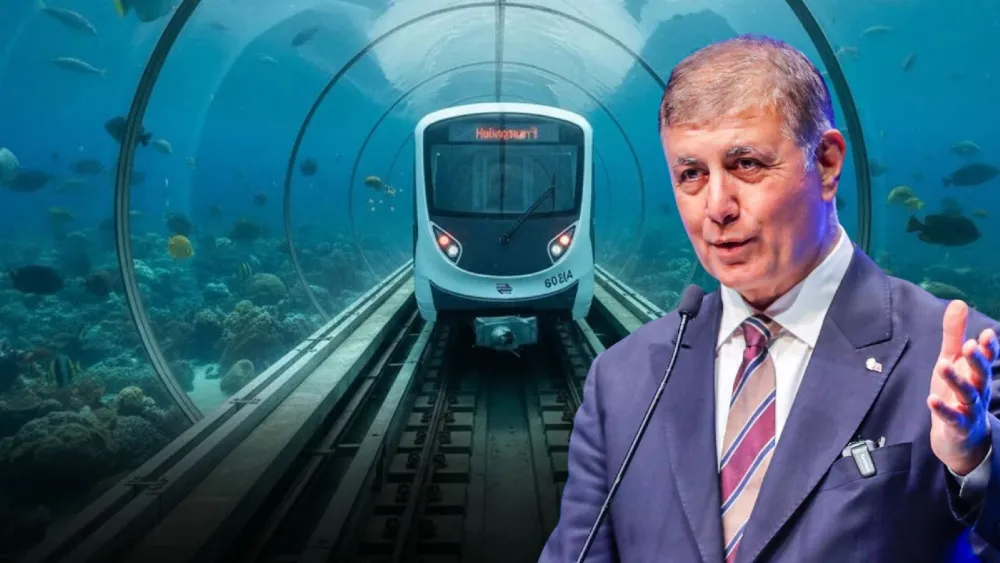 AK Parti'ye geçen Cemil Tugay'ın mega projesi hazır: Körfez'in altına tüp geçit projesi geliyor