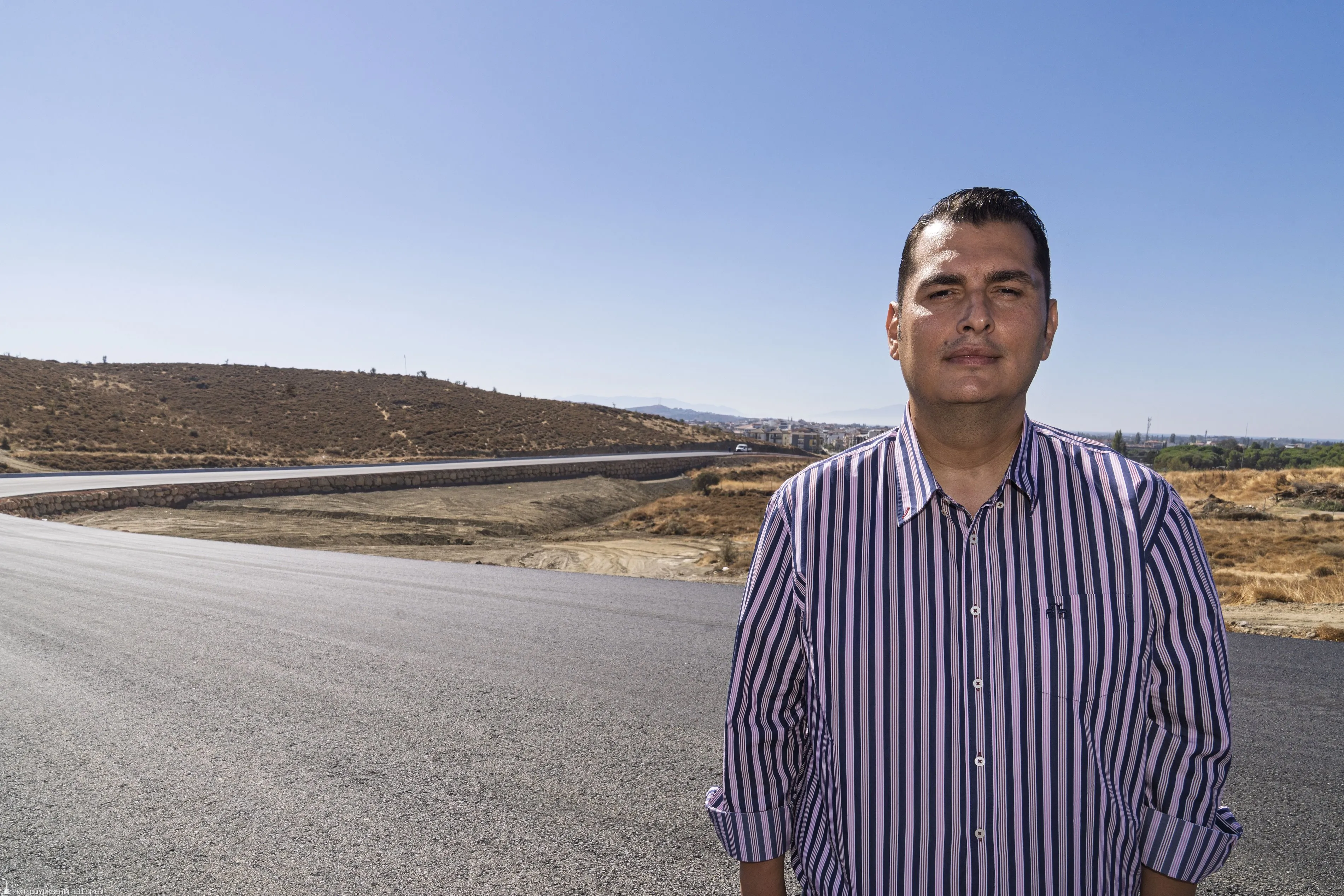 İzmir Büyükşehir Belediyesi Yol Yapım Bakım ve Onarım Dairesi Başkanlığı Yarımada Şube Müdürü Gökhan Yılmaz