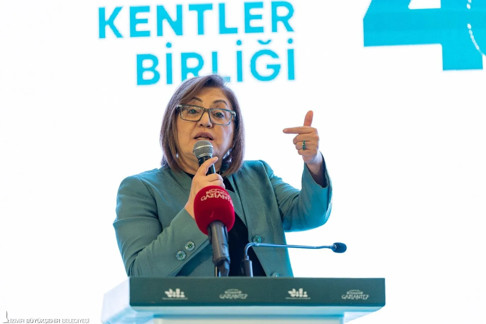 Gaziantep Büyükşehir Belediye Başkanı Fatma Şahin.