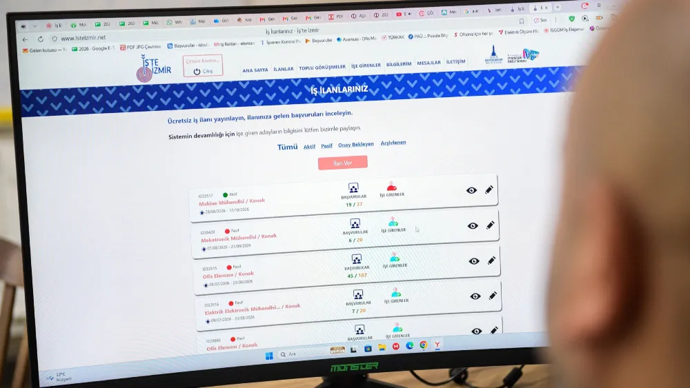 İş’te İzmir’e üye oldular, aynı firmada işe başladılar