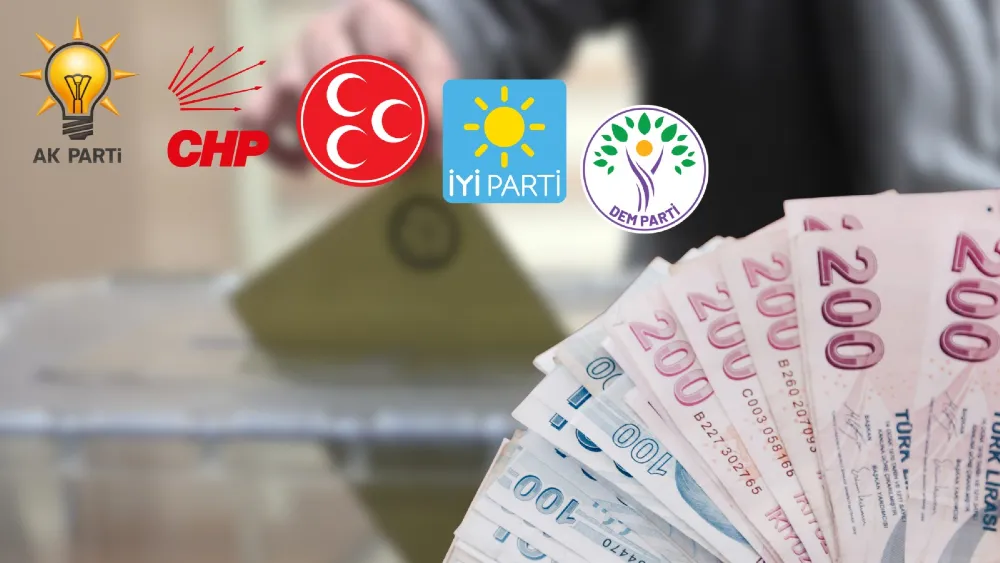Siyasi partilerin 2027’de alacağı hazine yardımı belli oldu…