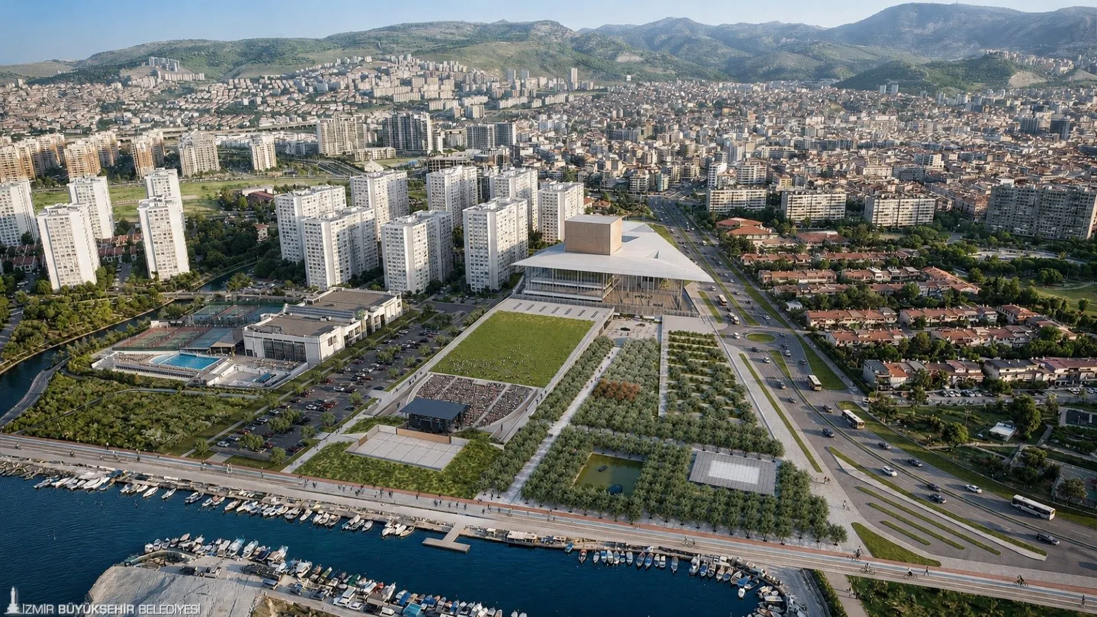 İzmir Büyükşehir Belediyesi tarafından Karşıyaka Mavişehir’de hayata geçirilecek Opera Binası için süreç yeniden başlatıldı.