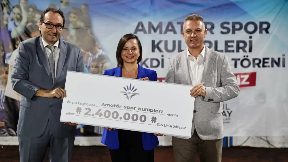Karabağlar‘da amatör spora büyük nakdi destek