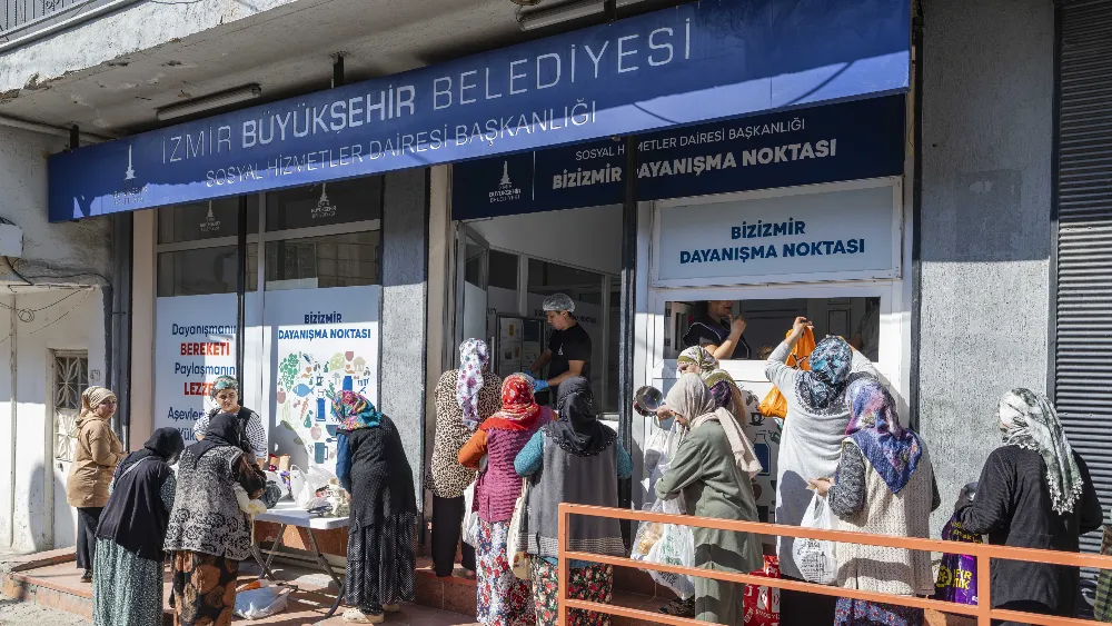 Büyükşehir, dayanışma noktalarıyla İzmirlinin yanında
