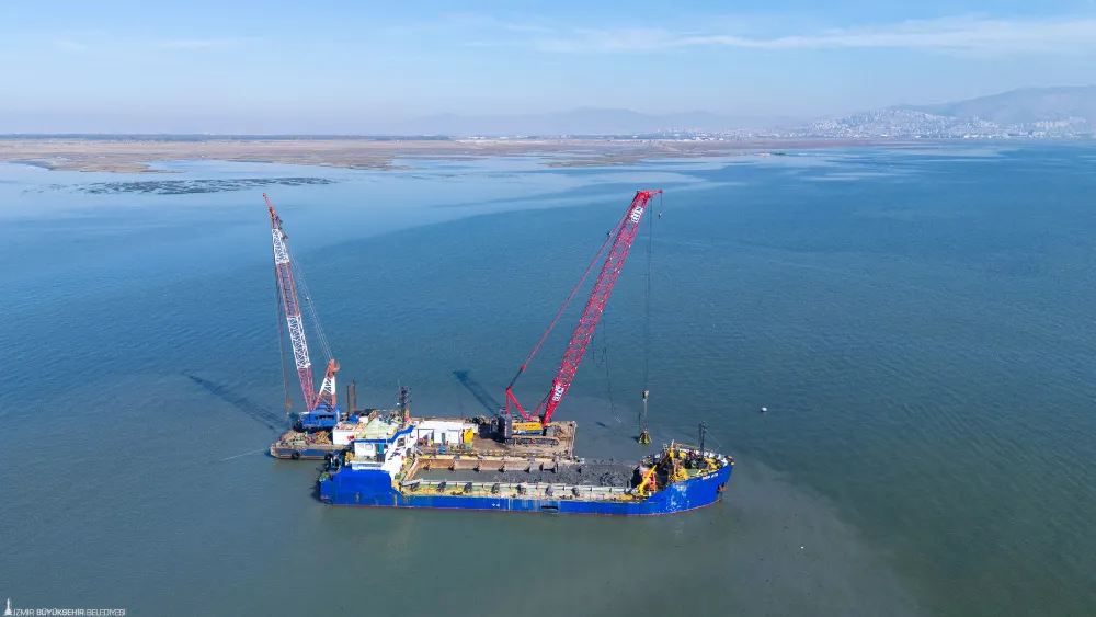 1,5 milyon ton dip çamuru çıkarıldı, rota kuzeye çevrildi