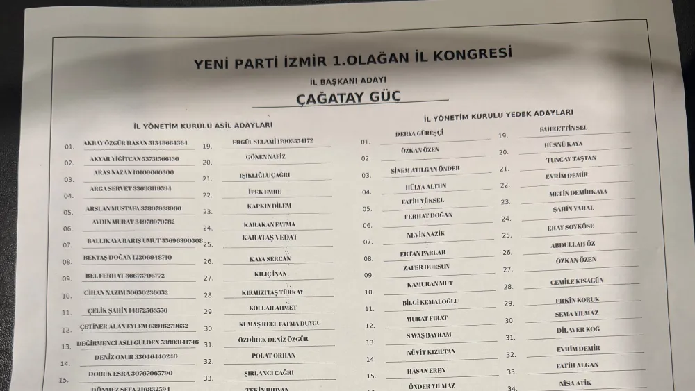 Güç: Ülkenin bozulan kurumlarını yeniden ayağa kaldırmak için yola çıktık