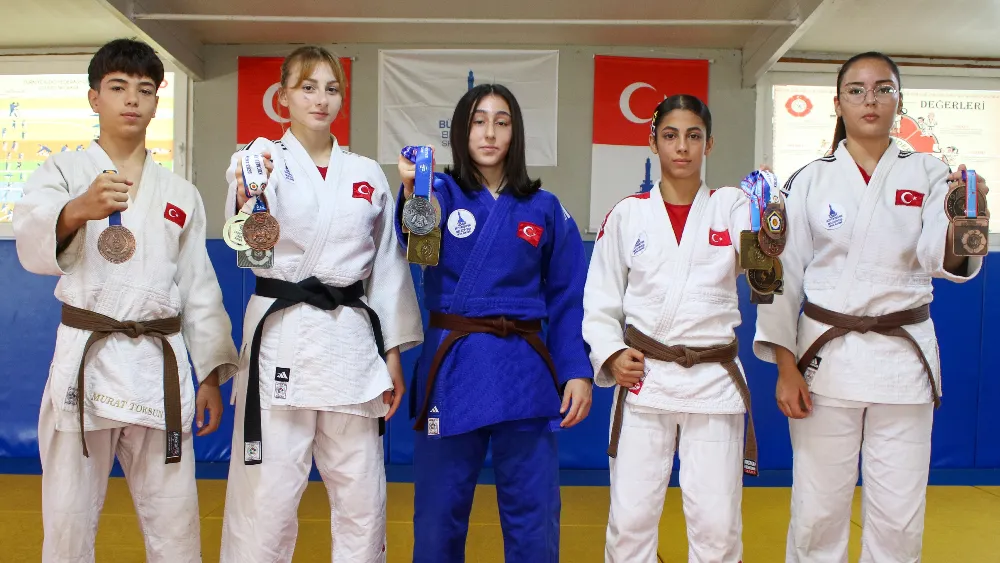 Genç judocuların hedefi olimpiyat madalyası
