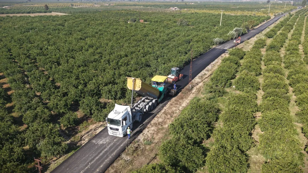 Selçuk’ta 15,5 kilometrelik yol yenileniyor