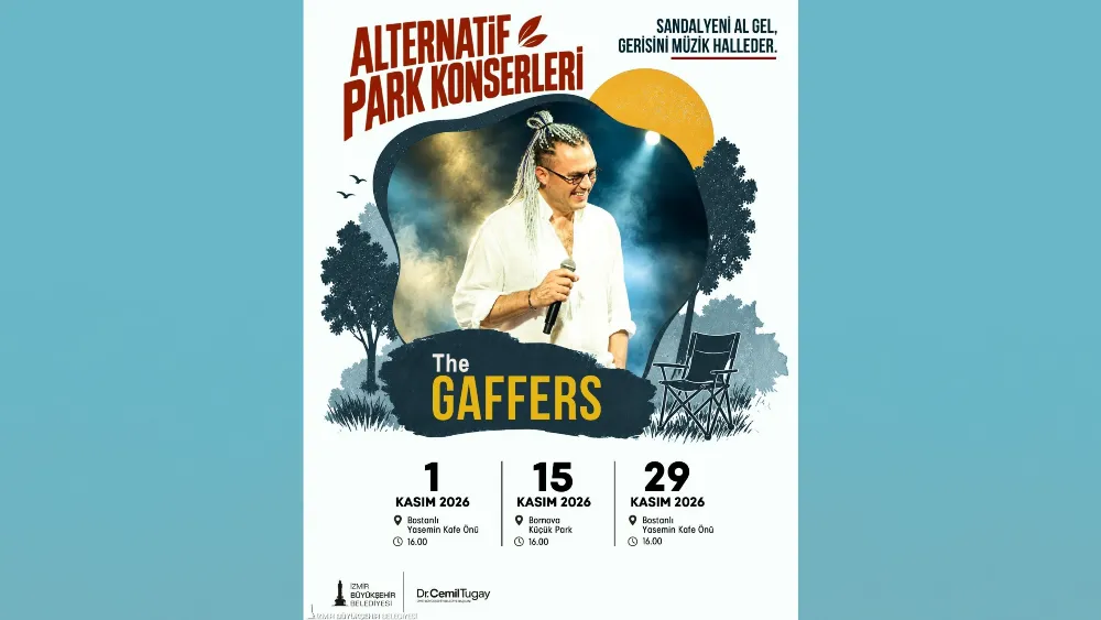 Alternatif Park Konserleri, kasım ayında Bostanlı ve Bornova’da