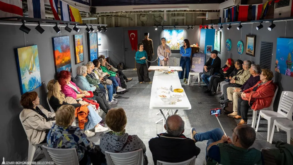Çocuklar İzmir’in kültürel mirasını sanatla keşfetti