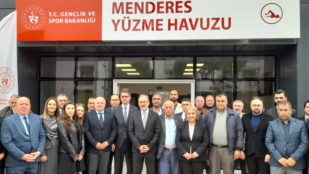 AK Partili Kasapoğlu’ndan Menderes’teki tesislere ziyaret