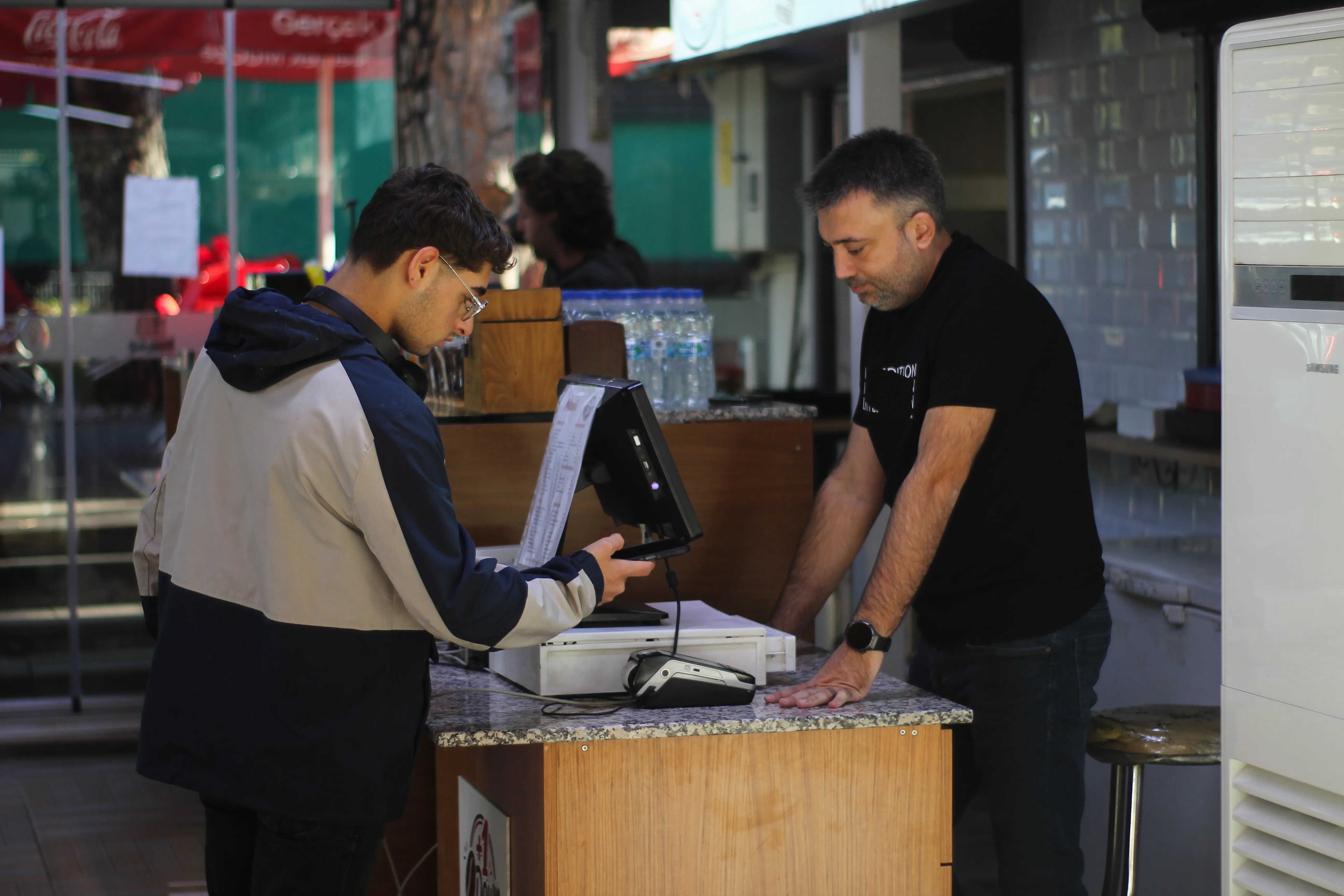 Büyükpark'taki +1 Down Kafe çağdaş standartlara kavuşturuldu.