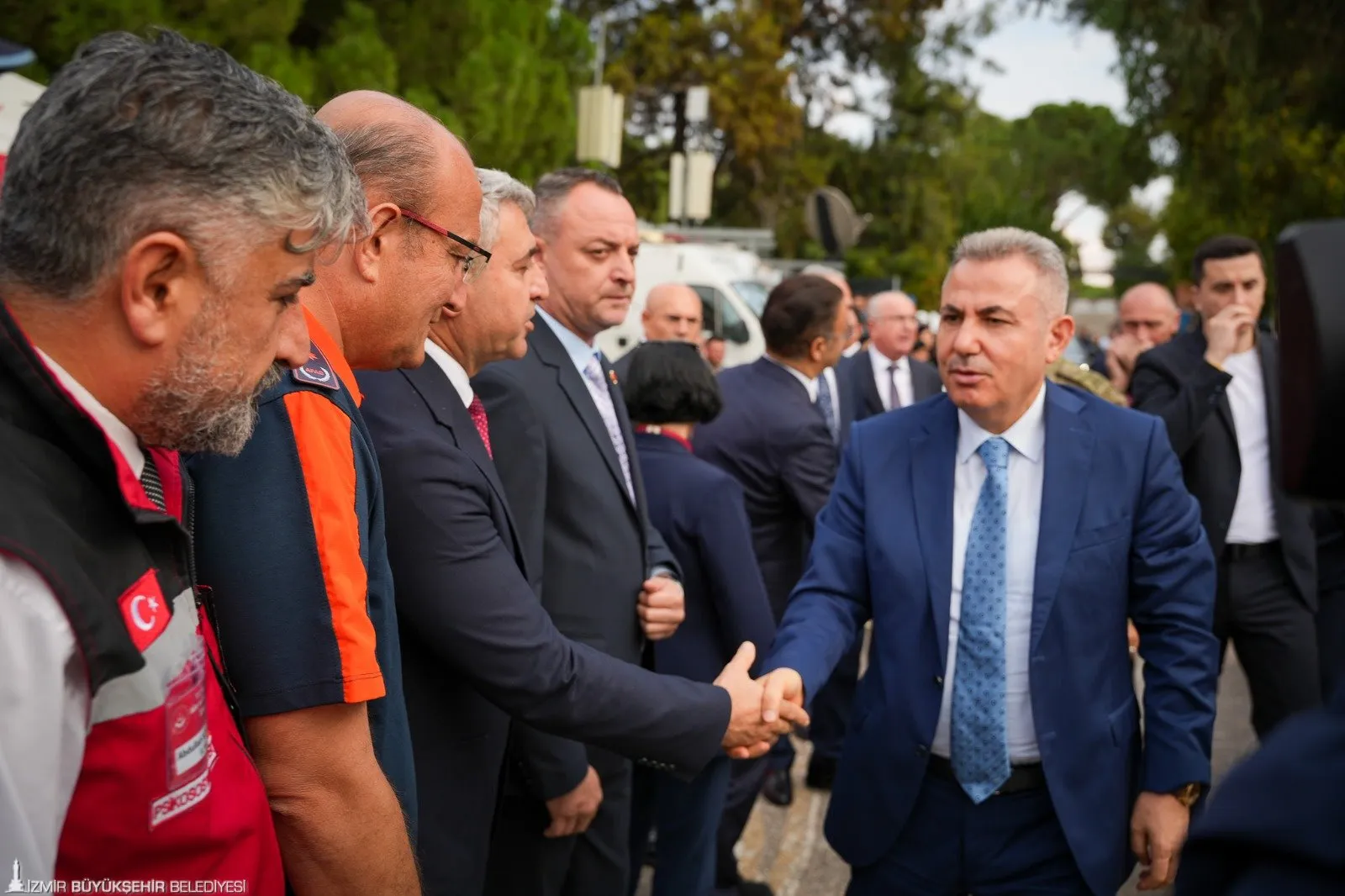 Tatbikat, İzmir Valisi Dr. Süleyman Elban’ın sevk ve idaresinde gerçekleştirildi.