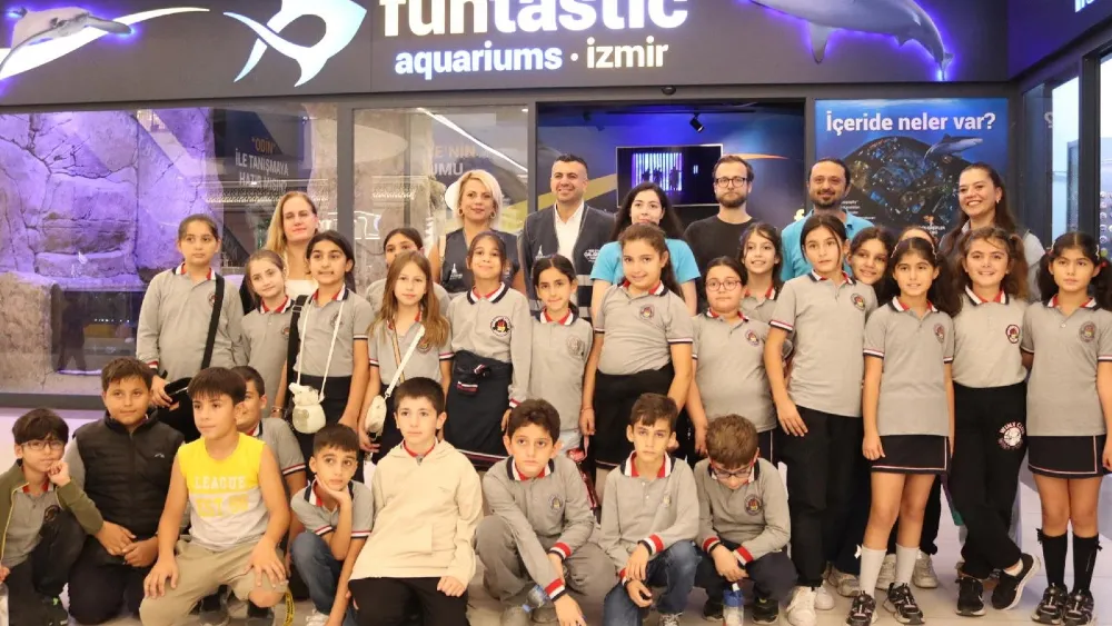 İzmirli çocuklar su altı dünyasını keşfetti
