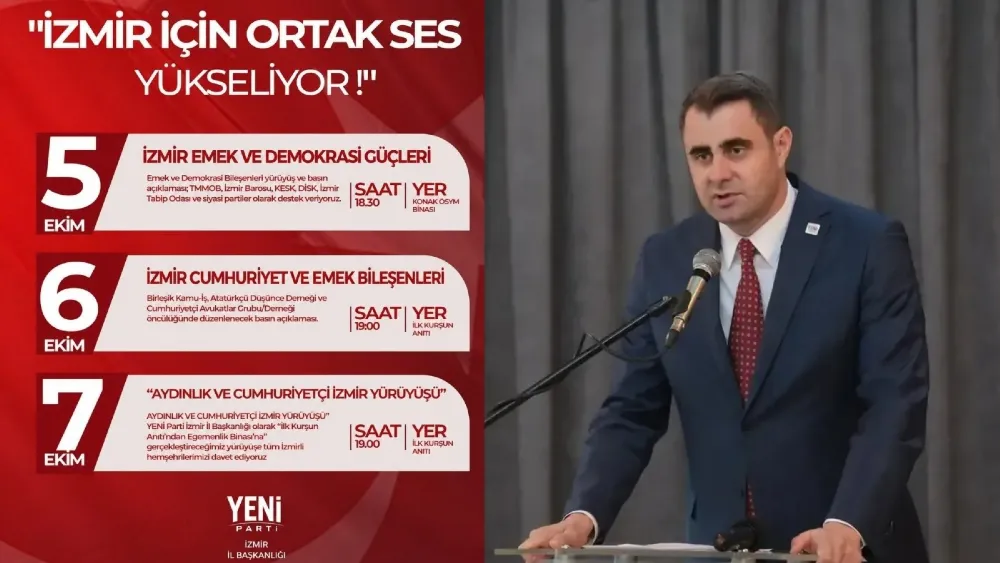 YENİ Parti İl Başkanı Güç’ten üç günlük eylem mesaisi