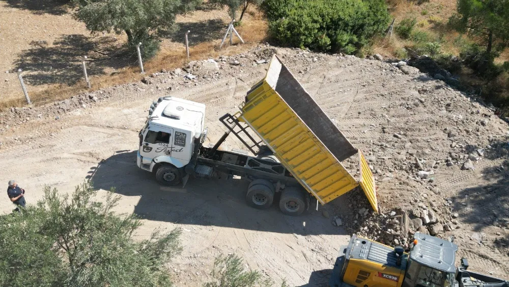 Zabıtadan kaçak döküme karşı koruma kalkanı