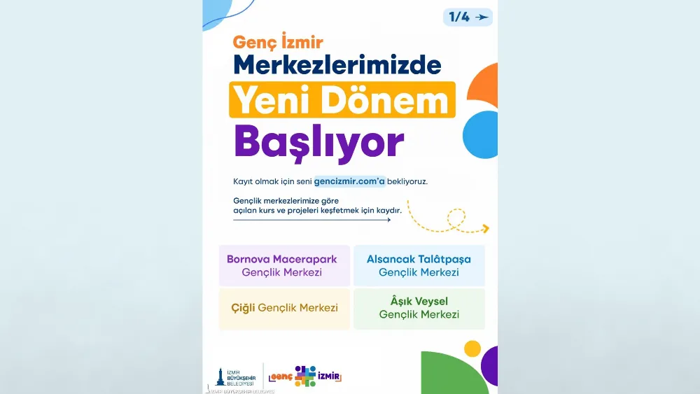 Büyükşehir’den gençlere tam destek: Genç İzmir yeni döneme hazır