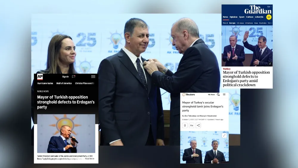 Tugay’ın AK Parti’ye transferi dünya basınının gündeminde
