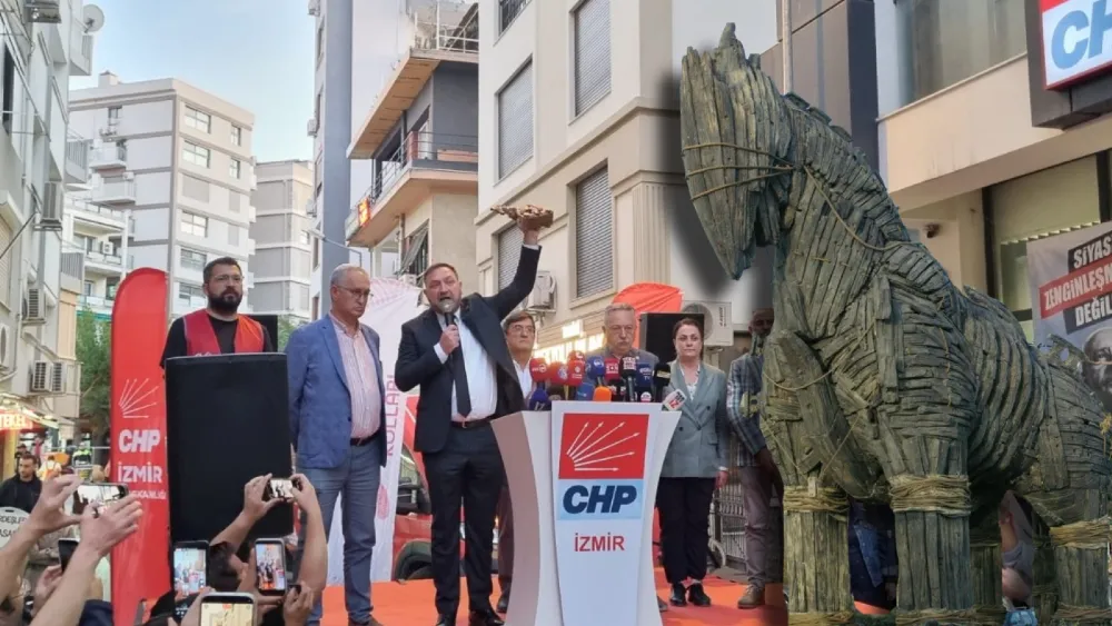CHP’li Gümrükçü’den Cemil Tugay'a Truva atı benzetmesi: Daha bu atın içinde kimler var bilmiyoruz!